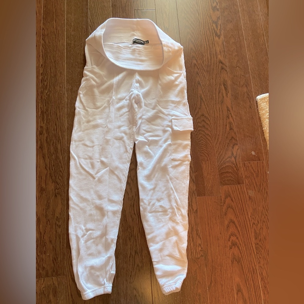 Cotton cargo Maternity pants